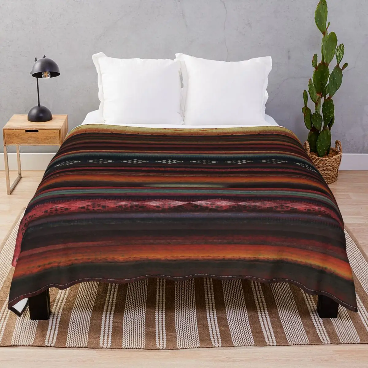 

The Travellers Garmet Blankets Fleece All Season Ultra-Soft Throw Blanket for Bed Sofa Travel Cinema