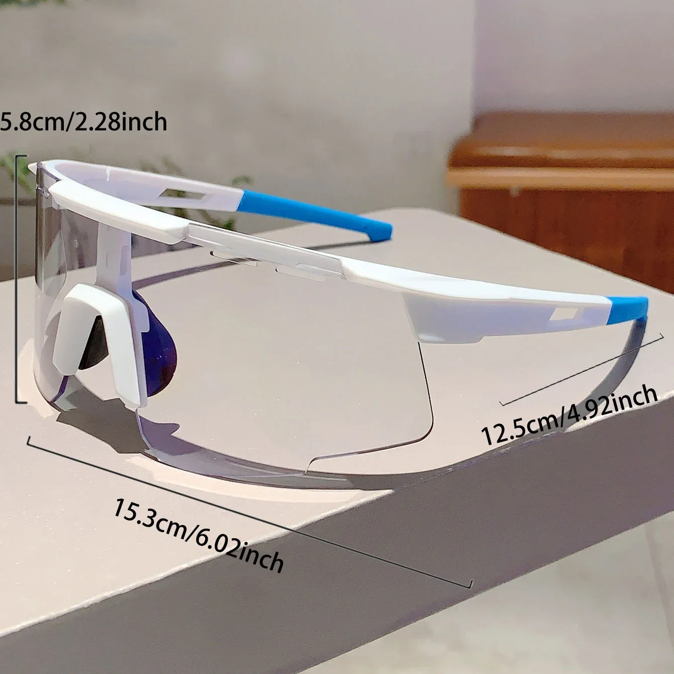 KAMMPT безободковые фотохромные очки для мужчин и женщин новинка 2024 круглые