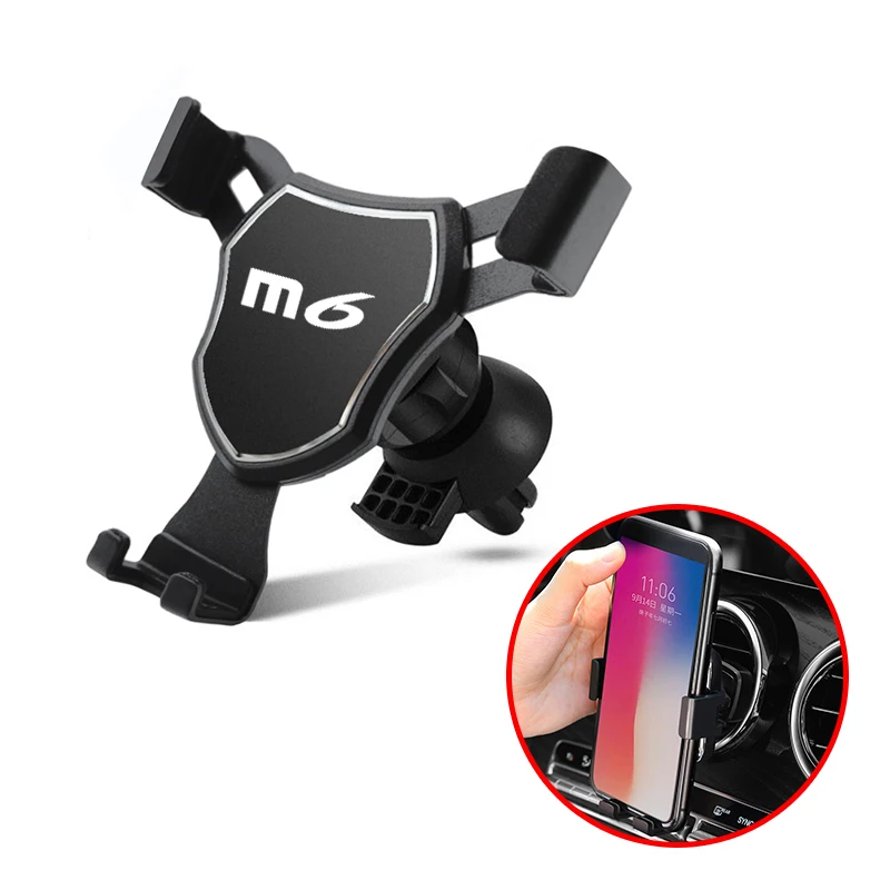 

Автомобильный держатель для телефона для Mazda M 6, универсальный гравитационный Кронштейн для GPS-навигации, аксессуары для интерьера
