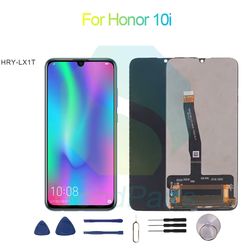 

for Honor 10i LCD Display Screen 6.21" HRY-LX1T 10i Touch Digitizer Assembly Replacement