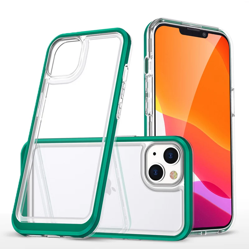 

Shockproof Phone Case For iPhone 6 7 8 SE 2020 8Plus 6Plus X XR MAX Acrylic Fashion Protective Cover For iPhone 12 11 13 Pro Max