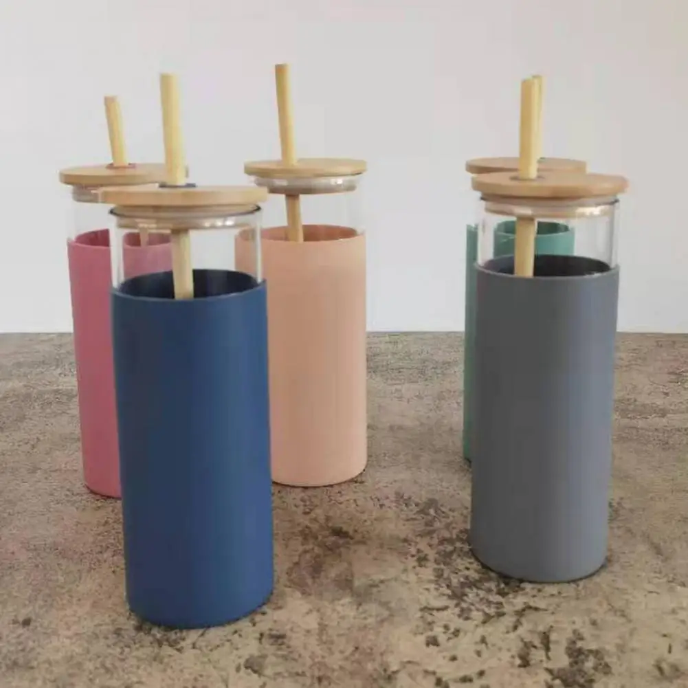 500 мл соломенная бутылка простая Питьевая кружка для смузи льда кофе легкая чашка