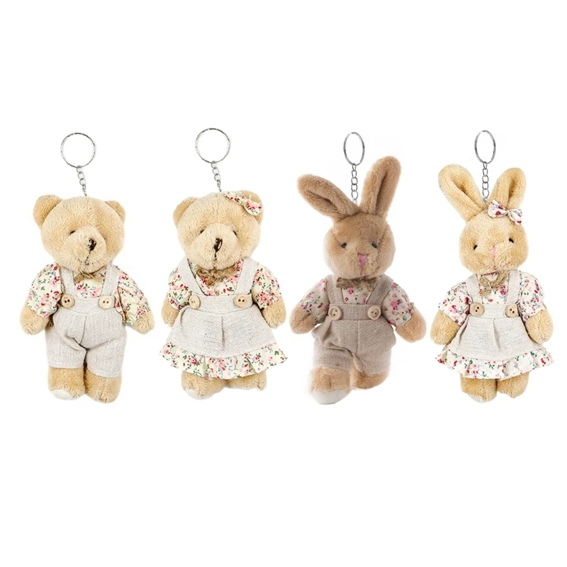 

Bear Keyring Party Favor Decorations for Boy Girl Wedding Birthday Keyring