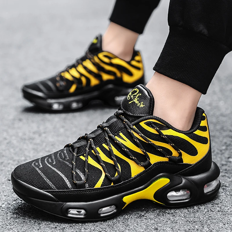 

Air Cushion Size 46 Mannen Comfortables Ademend Non-Lederen Casual Lichtgewicht Running Gym Schoenen Men Sneakers for Jogging