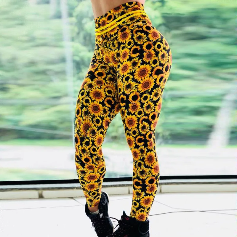 

Fitness Leggings Women Tummy Control High Waist Elastic Yoga Pants Butt Gym Quick-Dry Squat Workout Tights