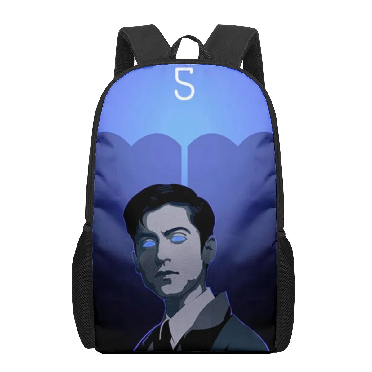 The Umbrella Academy 5 Print Student Book Bags for Kids Boys Girls Backpack Children School Bag Mochilas 16inch Bookbags Satchel
