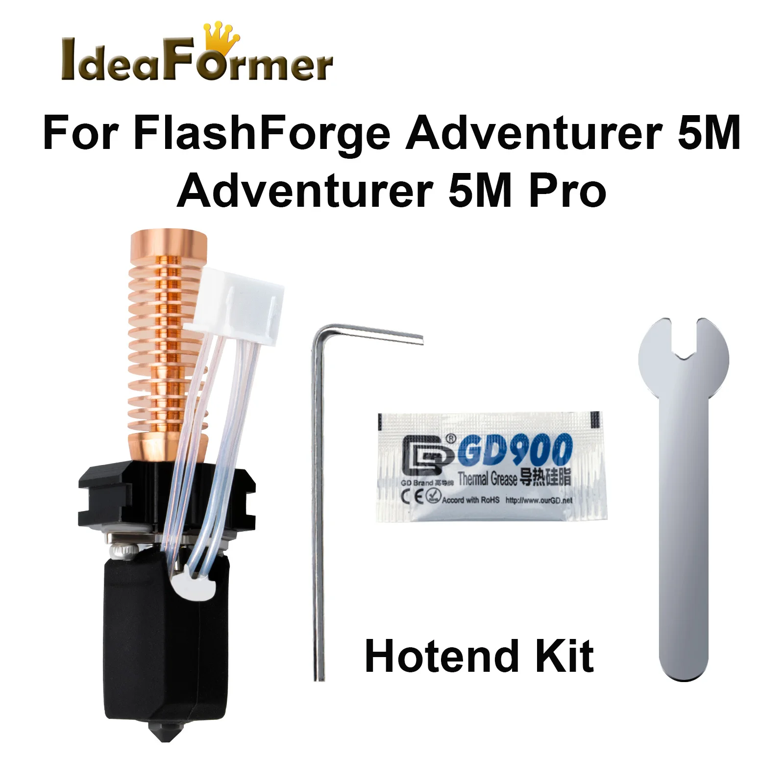 Комплект Hotend для Flashforge Adventurer обновление 5 м комплект теплового блока AD5M Pro 3D