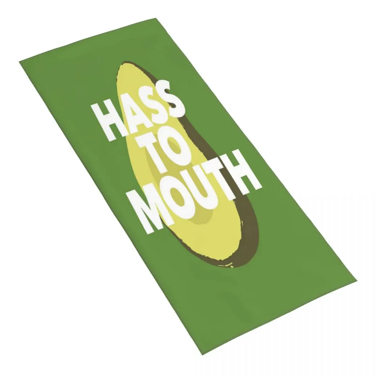

Hass To Mouth For The Avocado Addict Towel Soft Travel Souvenir Gift