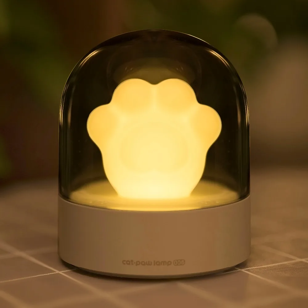 

Cat claw night light led atmosphere light energy-saving charging creative bedroom bedside decoration dynamic music lighting-030