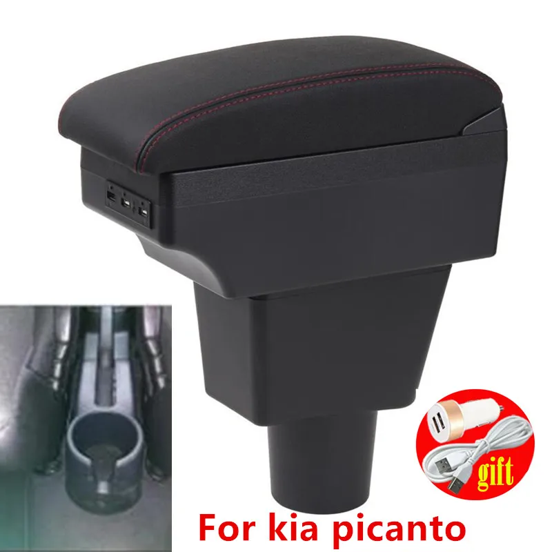 For Kia Picanto Armrest Box for Morning Car Central Storage Modification Accessories |