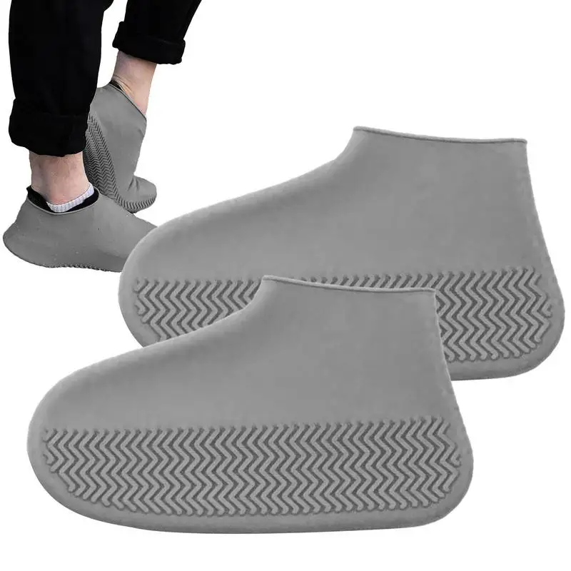 

Shoe Protectors Outdoor Silicone Non-Slip Shoe Covers For Snowy Days Rain Boot With Fashionable Appearance For Camping Fishing