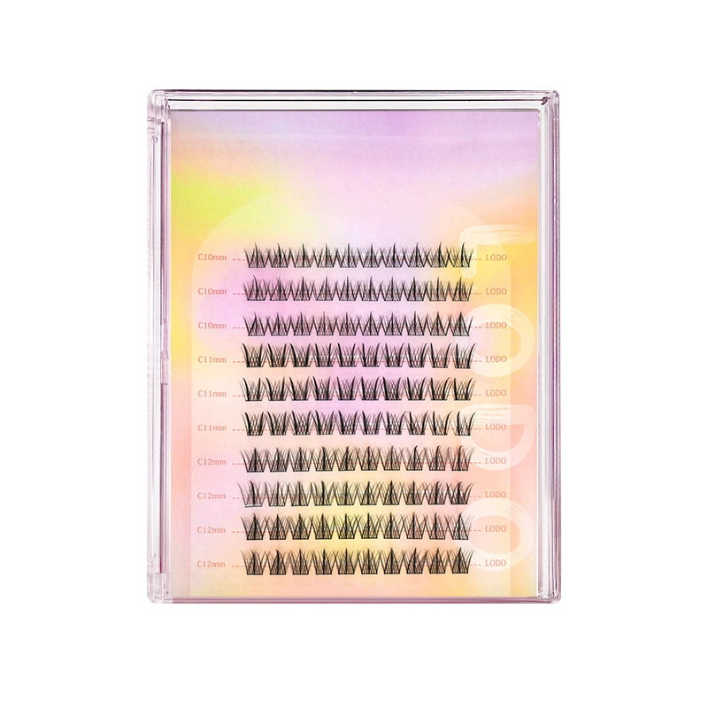 

Накладные ресницы сегментированные натуральные ресницы для макияжа тайского новичка сегментированные ресницы