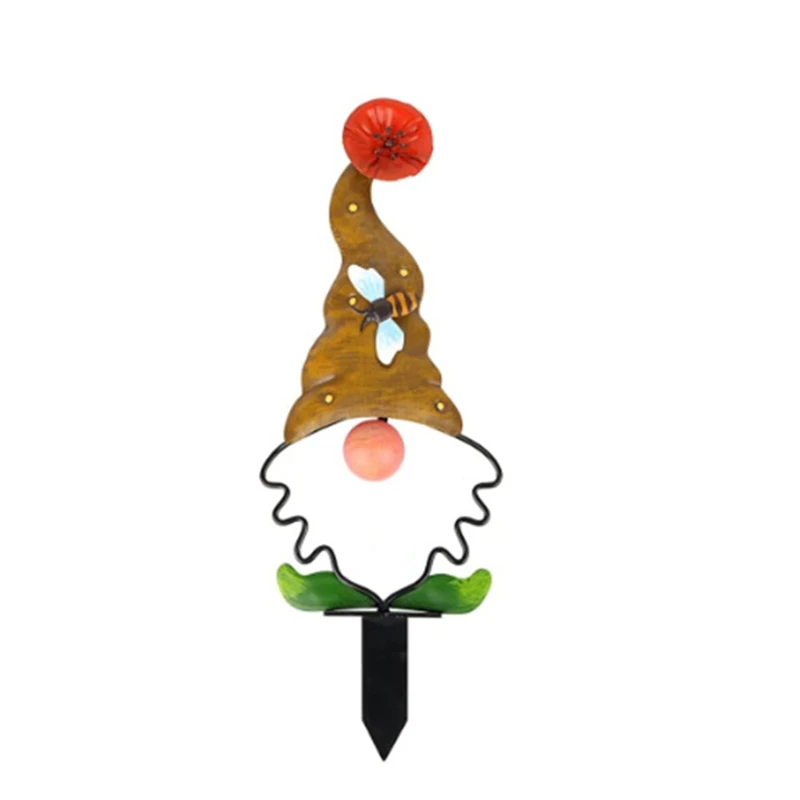 

Exquisite Garden Stake Outdoor Gnome Sculpture Waterproof Cute Decorative Gnomes
