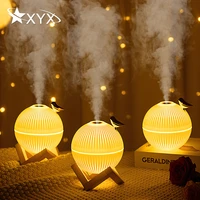 air humidifier starry sky night light led table lamp moon lamp aroma essential oil diffuser for home room decor car sunset light