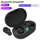 Новинка, беспроводные наушники E6S, умный цифровой дисплей, Bluetooth-наушники, мини-наушники Hi-Fi, стереонаушники-вкладыши, Спортивная Bluetooth-гарнитура