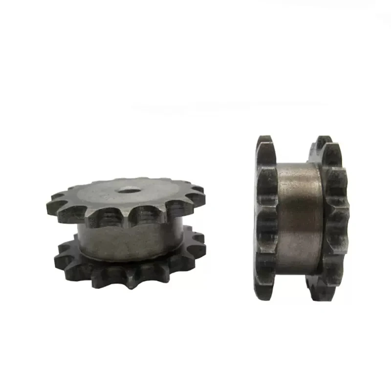 

Fake Double Row Sprocket Double Drive 4 Points 08B 11 Teeth-30 Teeth Industrial Machinery False Double Row Drive Sprocket Gear
