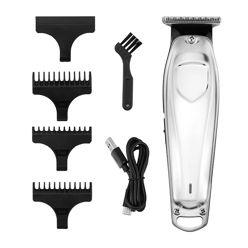 

Kemei Barber shop Professional Hair Trimmer Cordless Rechargeable Electric Hair Clipper for Men Ceramic Blade HairCut Machine