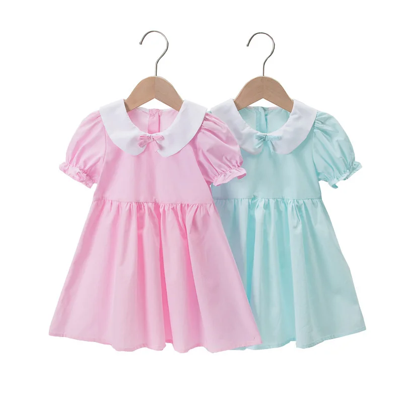 

Lawadka 3-6Years Summer Kids Dress For Girls Solid Children's Clothing Princess Cute Birthday Party Kids Dresses Costumes 2022