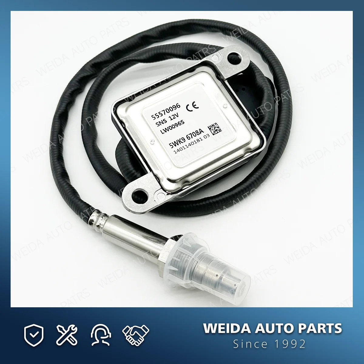 55570096   5WK96708A Новый датчик NOX для VOR KAT POSITION 1, OPEL ZAFIRA C 1,6 CDTI B16DTH 5WK97263 5WK9 7263 (art.: 3920cdb342abb) - 3920cdb342abb