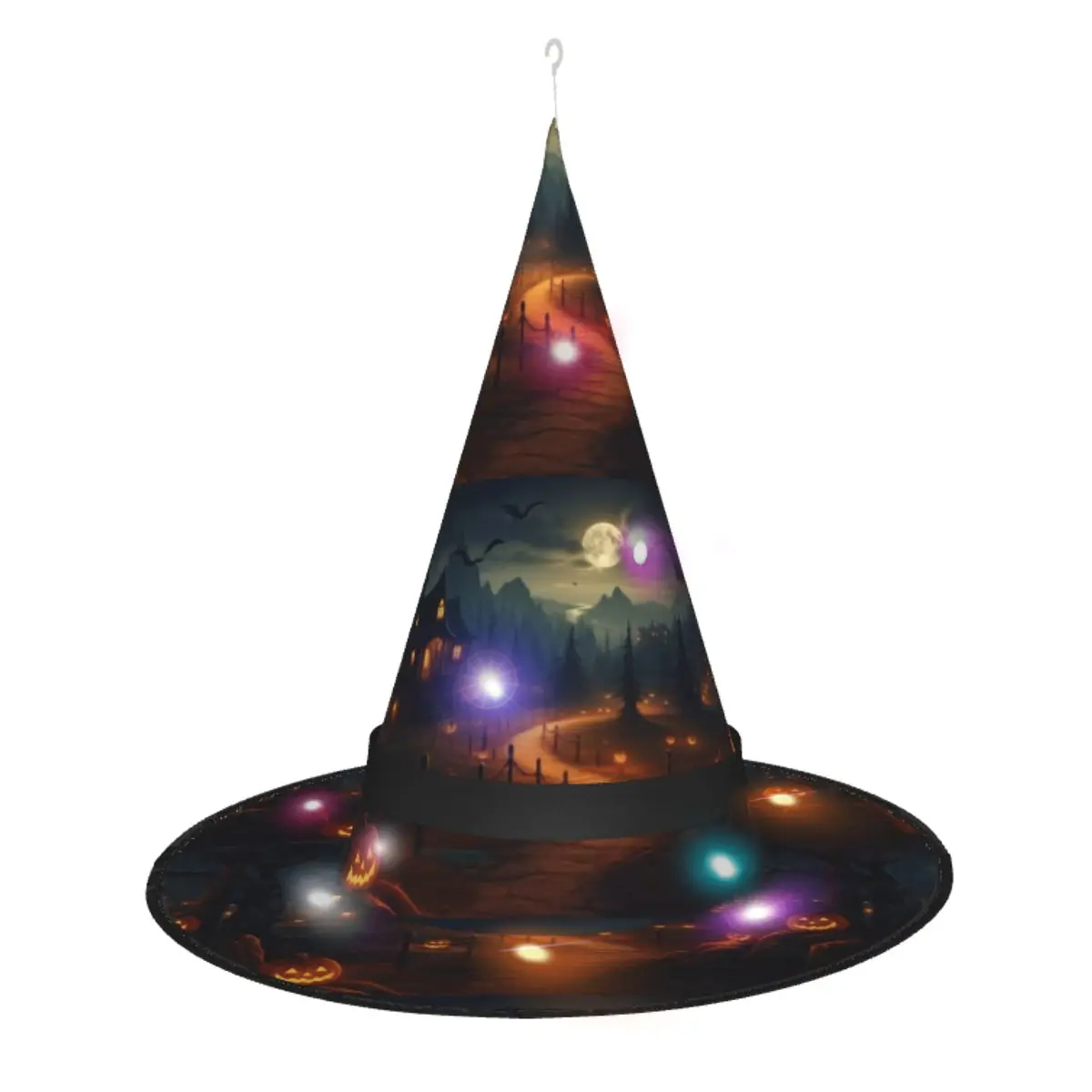 

Halloween Pumpkin Skeleton Witch Hat Carnival Add a festive atmosphere, bring fun, and become the focus
