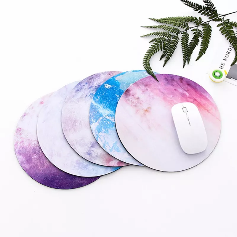 

Round Mouse Pad Planet Series Mat Desk Set Earth/Venus/Mars/Jupiter/Pluto/Moon Computer Peripherals Accessory office supplies