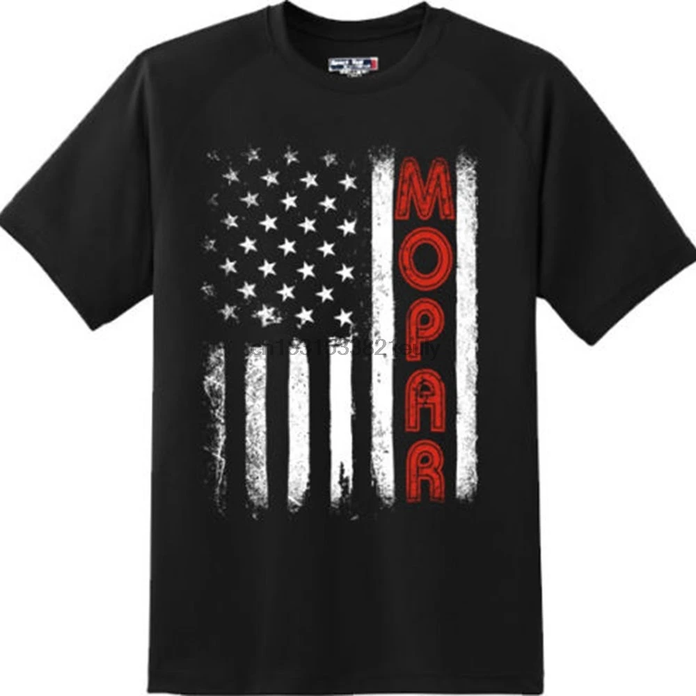 

TX Mopar Flag America Motor Car Sports Racing Gift T Shirt New Graphic Tee