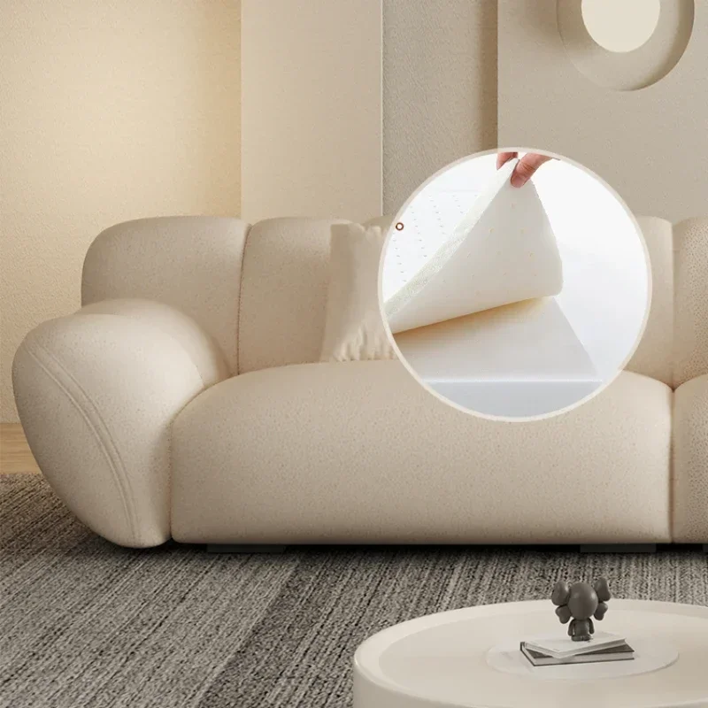 Милая девушка Необычный диван-кресло с наполнителем Мягкий современный