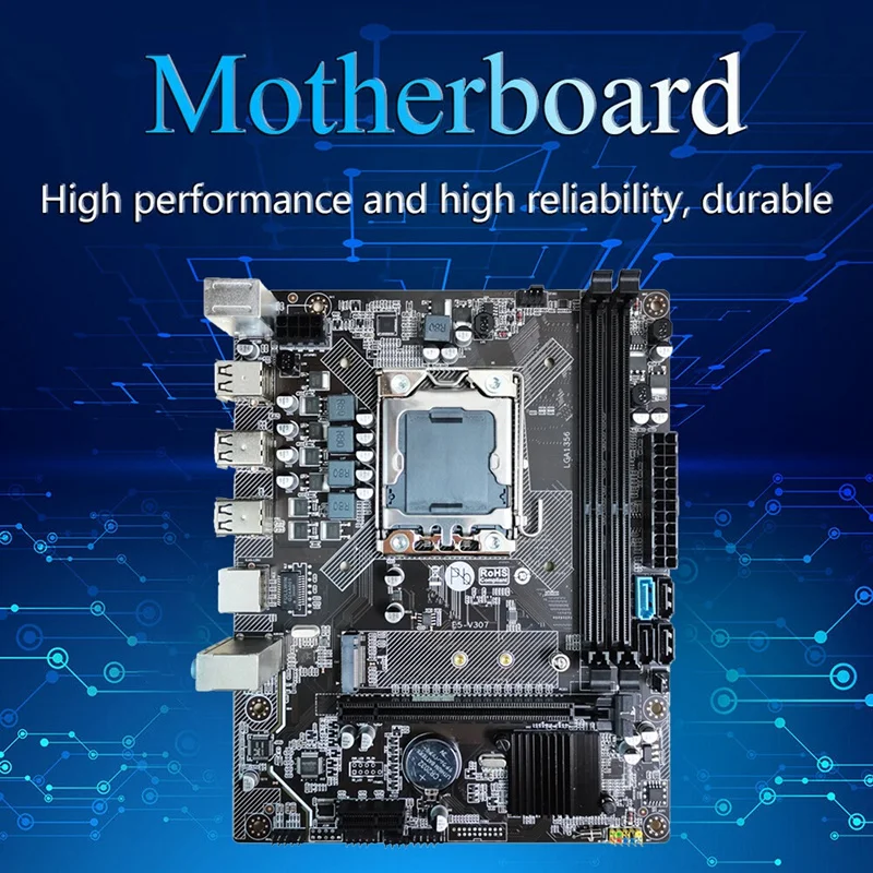 

X79 Gaming Motherboard With E5 2420 CPU+SATA Cable LGA1356 2XDDR3 ECC REG RAM Slot M.2 NVME SATA3.0 Desktop Motherboard