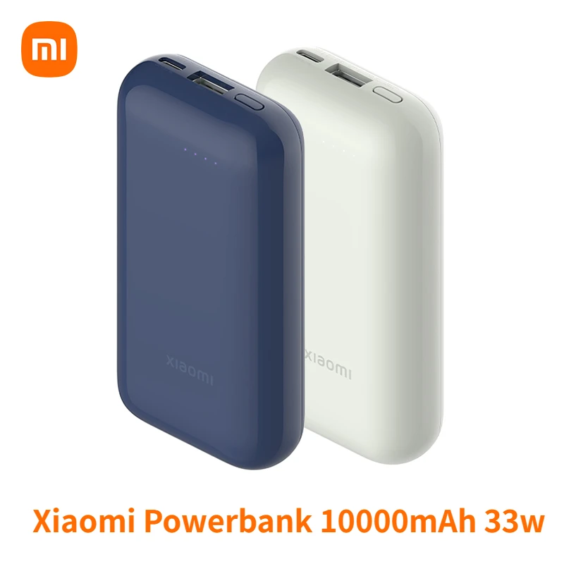 

Xiaomi Power Bank PB1022ZM 10000mAh 33W Pocket Version Pro Mini Powerbank 10000 External Battery Poverbank for Nintendo Switch