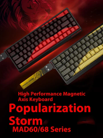 Механическая игровая клавиатура MADLIONS MAD 60/68HE