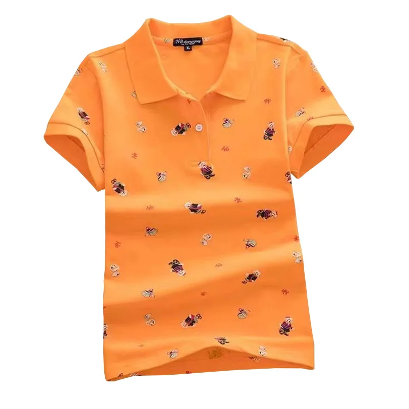 

Женская одежда для гольфа Новинка весна/лето уличная спортивная рубашка дышащая рубашка поло из чистого хлопка повседневная футболка с коротким рукавом женский топ