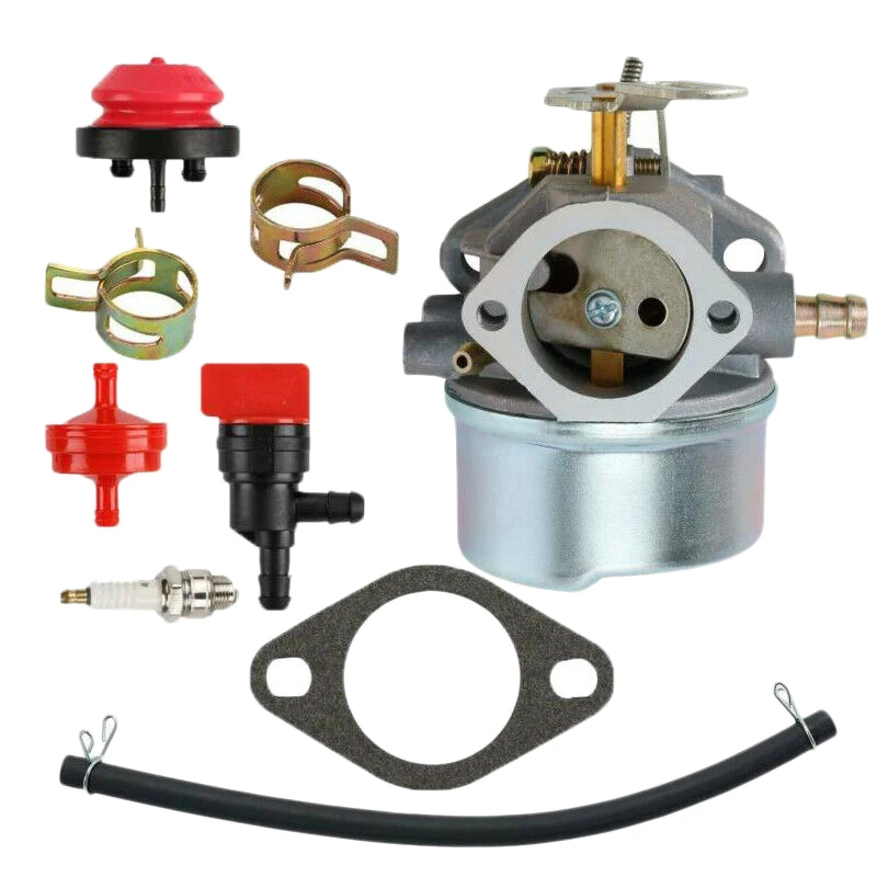 

Carburetor Carb Kit Snowblower Parts for Tecumseh 8HP 9HP 10HP 640349 640052
