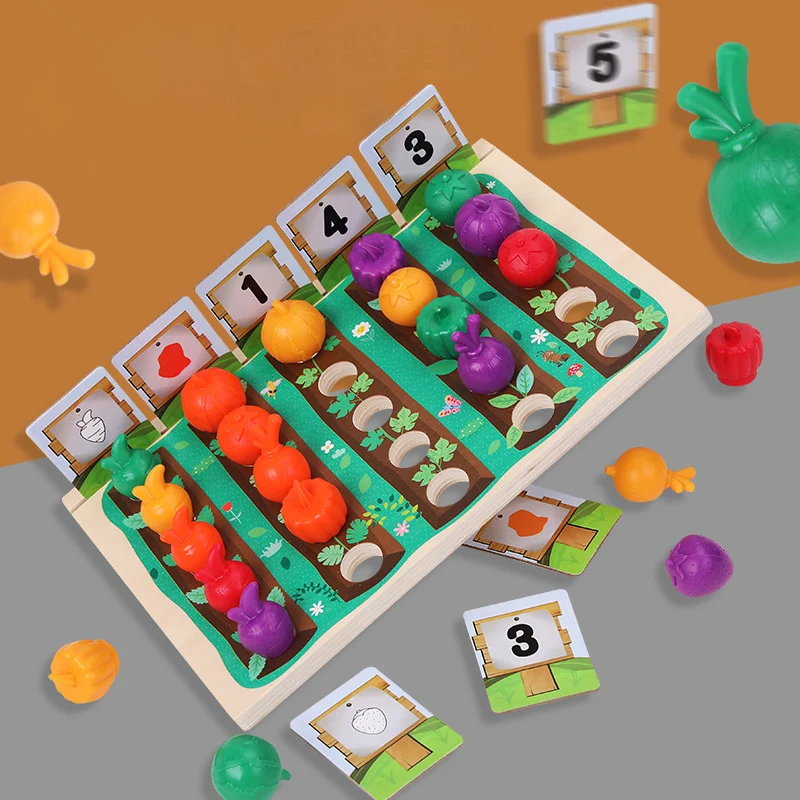 Деревянные развивающие игрушки Монтессори для раннего развития. В комплект