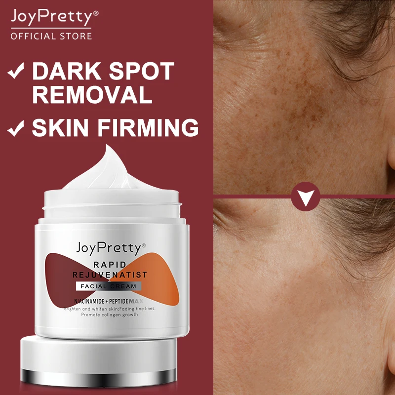 JoyPretty Whitening Cream Skin Care Emulsifiers Niacinamide Peptide Anti-ageing Face Wrinkl Cream Dark Spot Remove Beauty Health