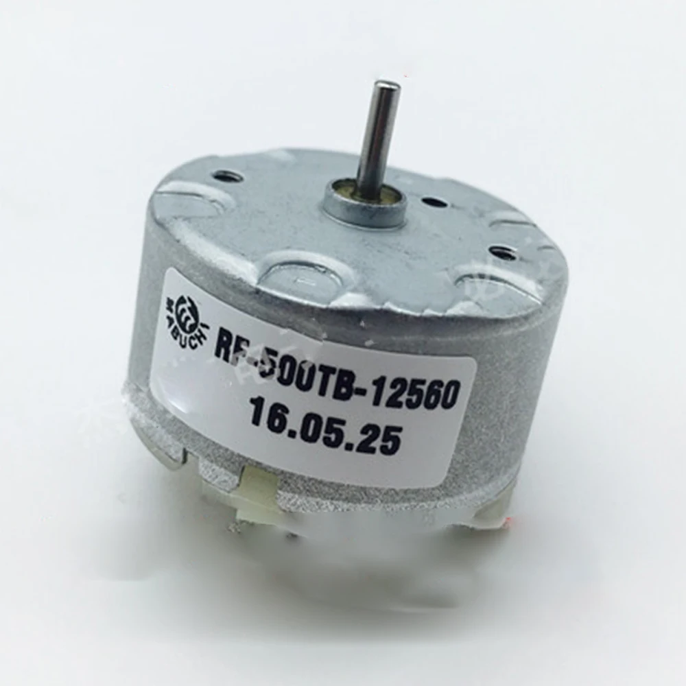 DC Motor RF-500TB-12560 DC 6V 12V 24V  Electric Motor for Alarm Bell Fragrance Machine Blender Mixer 500 Motor Home Appliances