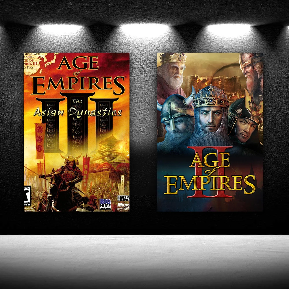 

Age of Empires 4 3 2 Definitive Edition Professional Decorative Painting Canvas Wall Art Living Room Posters Bedroom Painting