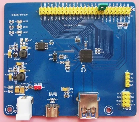 Сверхскоростная макетная плата USB модель CH569 RISC-V core высокоскоростной