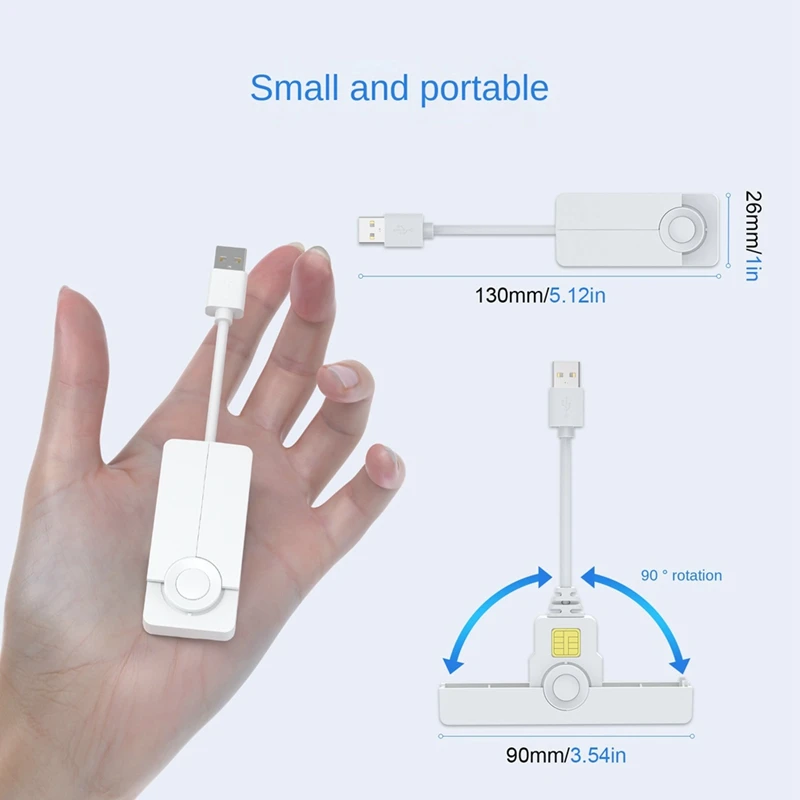 Устройство считывания смарт-карт USB-банкомат Универсальное устройство SIM-карт