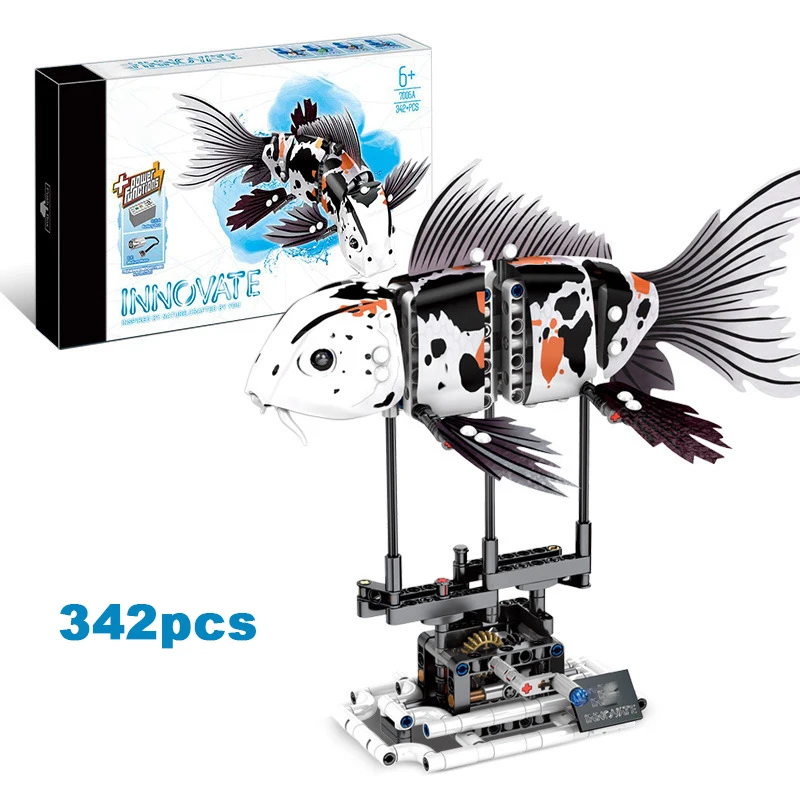 

342 шт., Детский конструктор «Морская Акула»