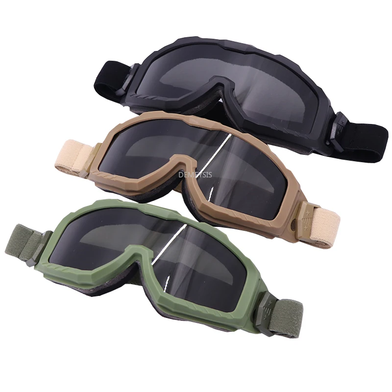 

Tactical Goggles Men Women Airsoft Shooting Protection Anti-fog Goggles Windproof Outdoor Paintball Hunting Glasses Eyewear