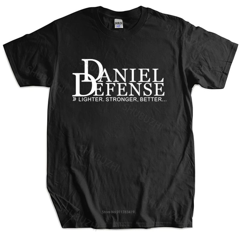 

New fashion t-shirt cotton tees Daniel Defense LOGO FRUIT OF THE LOOM T-SHIR Brand Cotton T-shirt