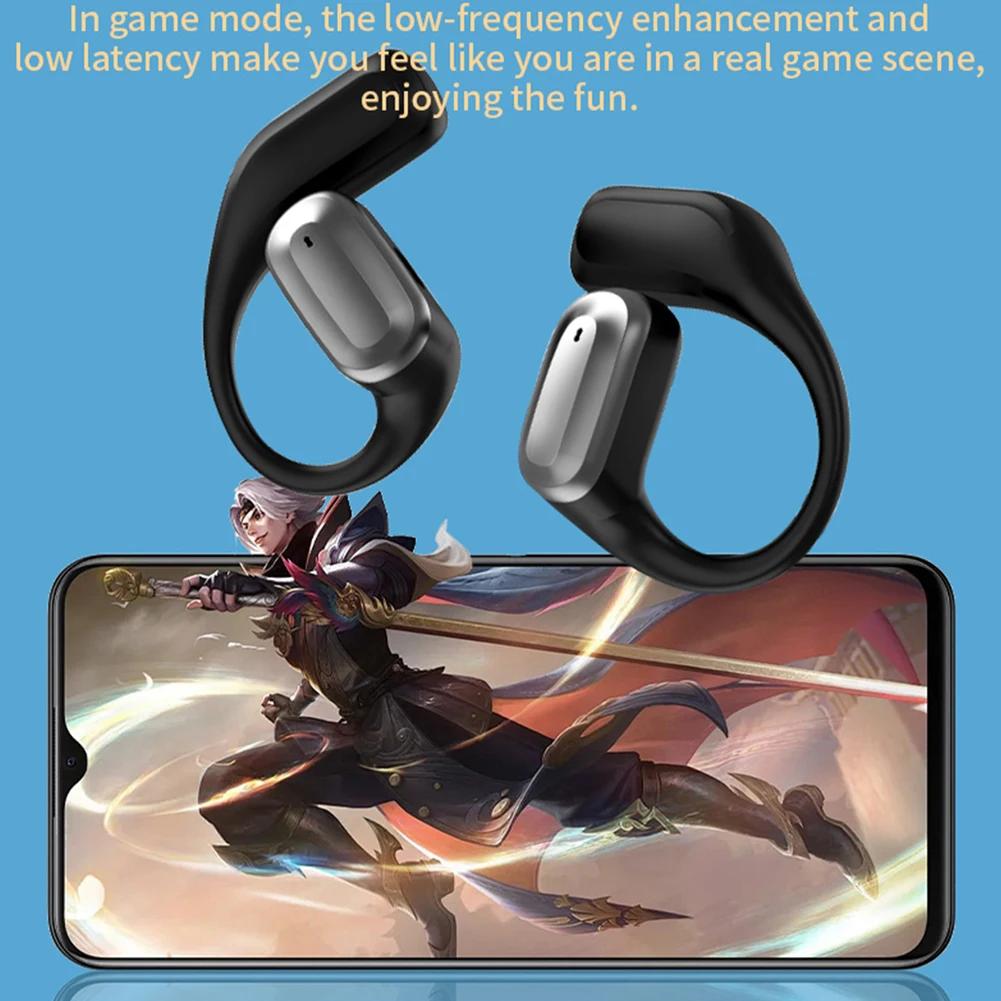 Интеллектуальный сенсорный экран Bluetooth OWS наушники IPX5 водонепроницаемые