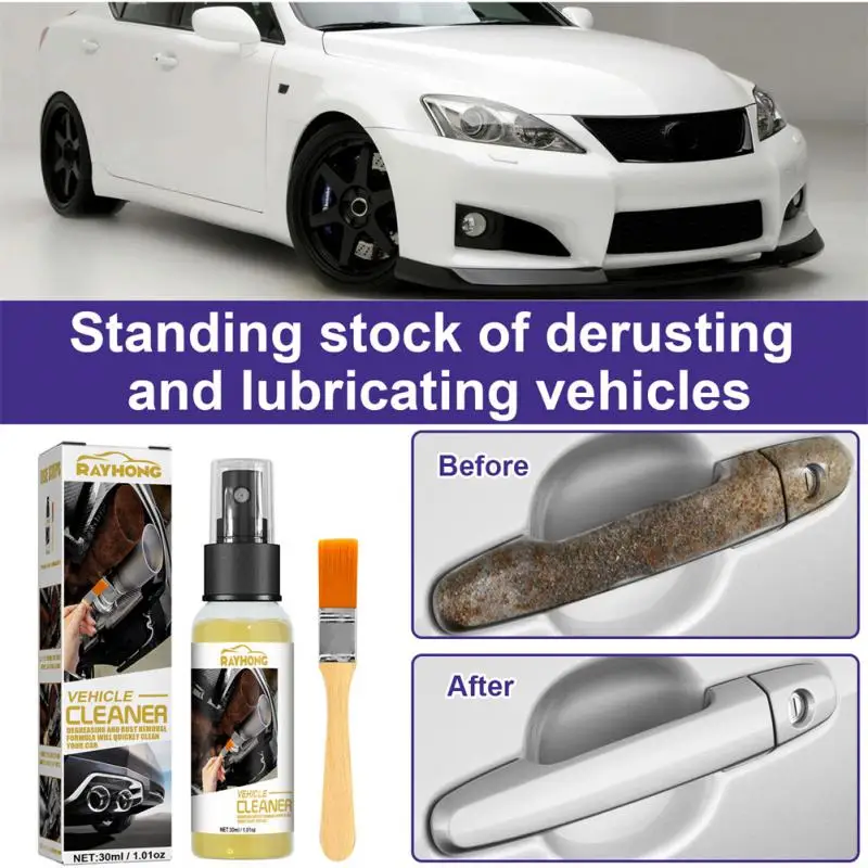 

Metal Rust Preventive Cleaner Humanized Snap Switch Portable Universal Effective Multifunctional Car Accessories Durable