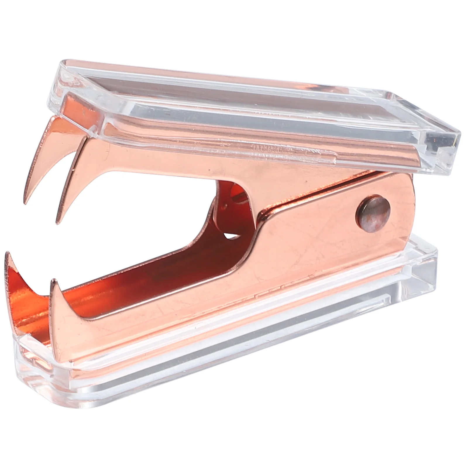 

Staple Desk Nail Puller Multi-use Stapler Remover Useful Office Supply Nails Lifting Removal Tool Supplies Clear Stapler