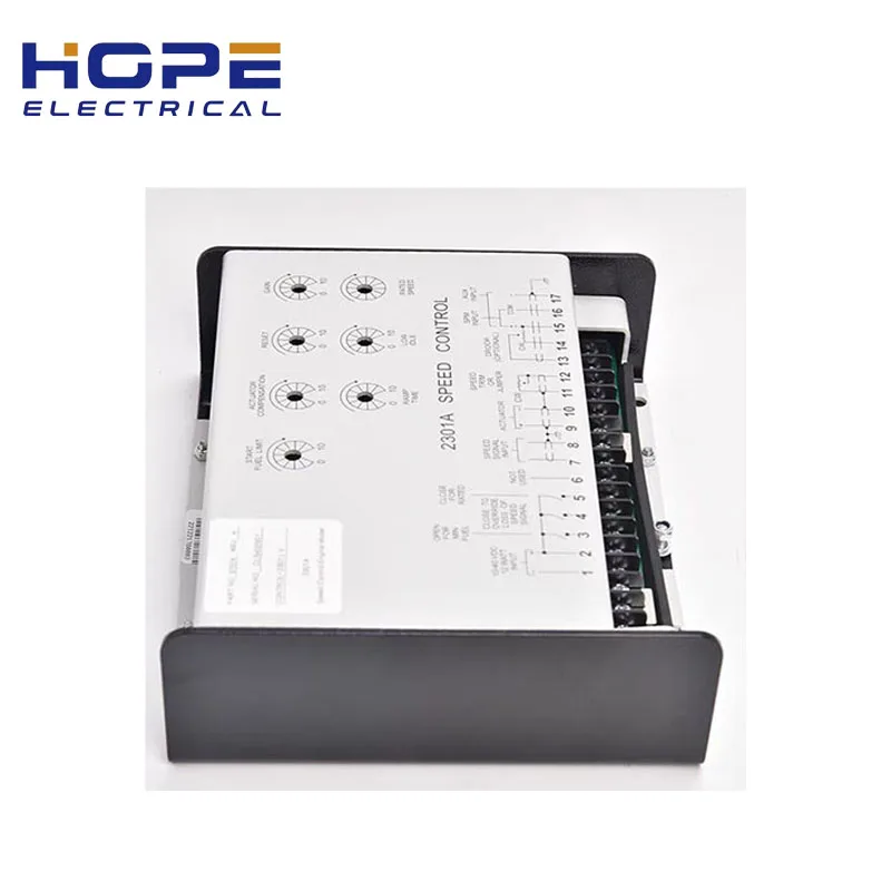 Woodward 2301A 9907-014 Panel sterowania gubernatora 9907-018 Regulator 9905-026 Moduł kontroli prędkości regulatora