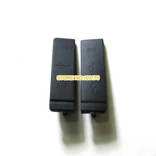 Нижний коврик из резины с дверцей для подключения USB/HDMI и источника питания/видеовыхода для ремонта цифровой камеры Canon EOS 5D Mark II / 5DII 5D2.