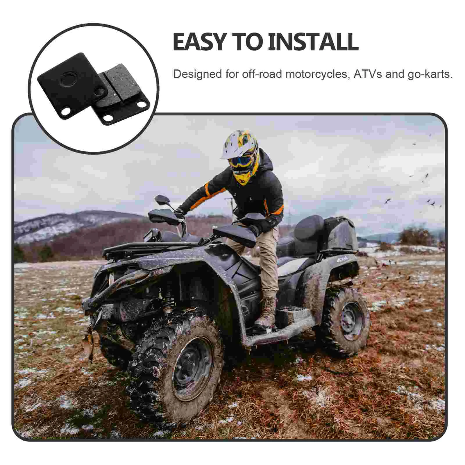 Тормозные колодки для мотоцикла мини-велосипед Street Glide китайские тормоза