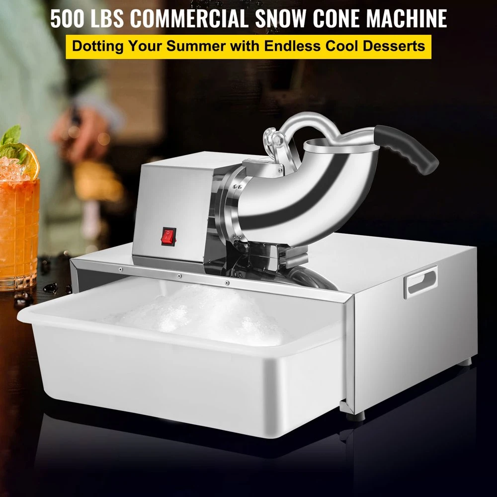 

Free shipping Cone Maker Shaved Ice 500LBS/H with