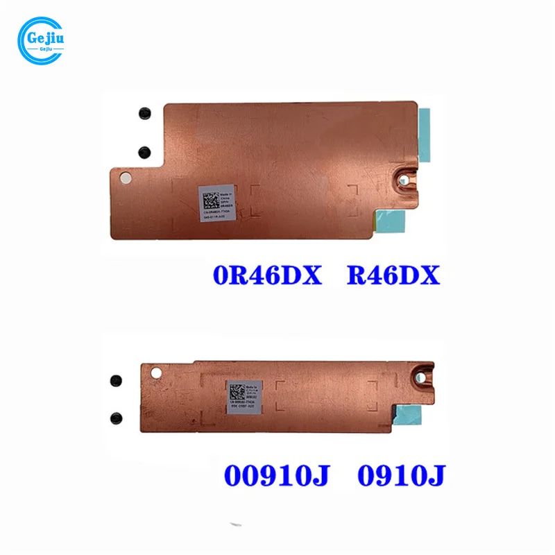 New Original Laptop M.2  2280 SSD Bracket  Heatsink Plate For DELL Alienware M15 R1 M17 R1 00910J 0910J 0R46DX R46DX