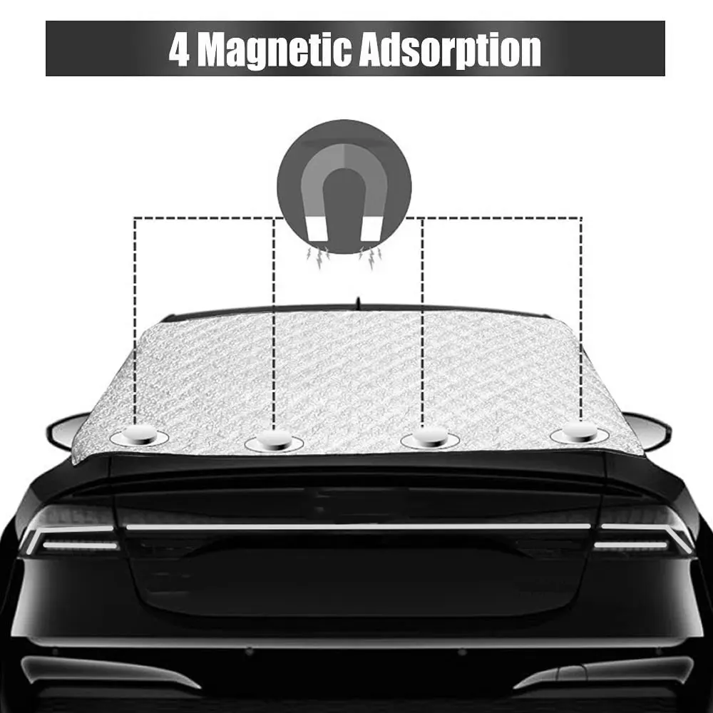 1 шт. лобовое стекло для автофургона снежный чехол прочный солнцезащитный